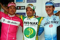 v.l.n.r. 2. llrich, 1. Moos, 3. Strau�
GP des Kantons Aargau, UCI Europe Tour  2005
[� by J�rgen Burkhardt, B�renhofstra�e 25, 70771 Leinfelden-Echterdingen. Telefon 0711/791424, Fax 0711/791437.Postbank Stuttgart(BLZ 600 100 70) Konto 234130-708) www.radsportfoto.de. Bitte zwei Belegexemplare zusenden. Nutzung ist honorarpflichtig gemaess MFM zzgl. 16% MWSt. Drittrechte sind nicht geklaert. NO MODEL RELEASE. Jede Weitergabe dieses Materials an Dritte ohne ausdrueckliche Genehmigung ist untersagt.]

